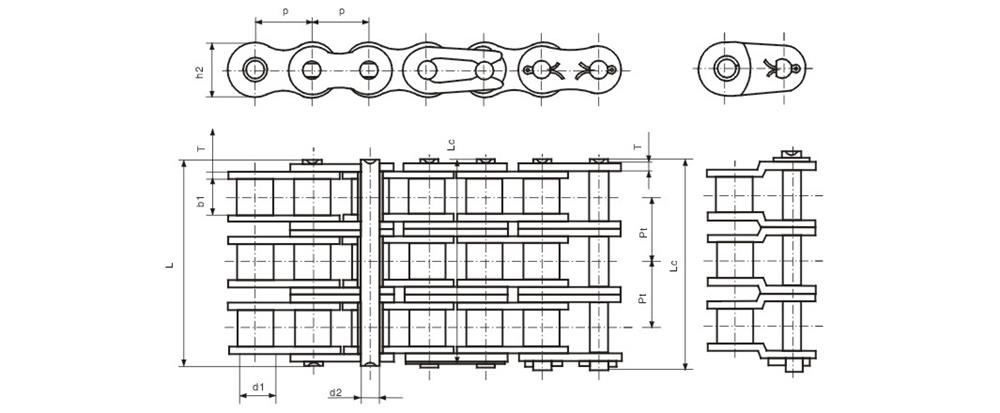 三排不銹鋼滾子鏈及套簡(jiǎn)鏈 Triplex roller (ss) chains & bushing (ss) chains-1.jpg