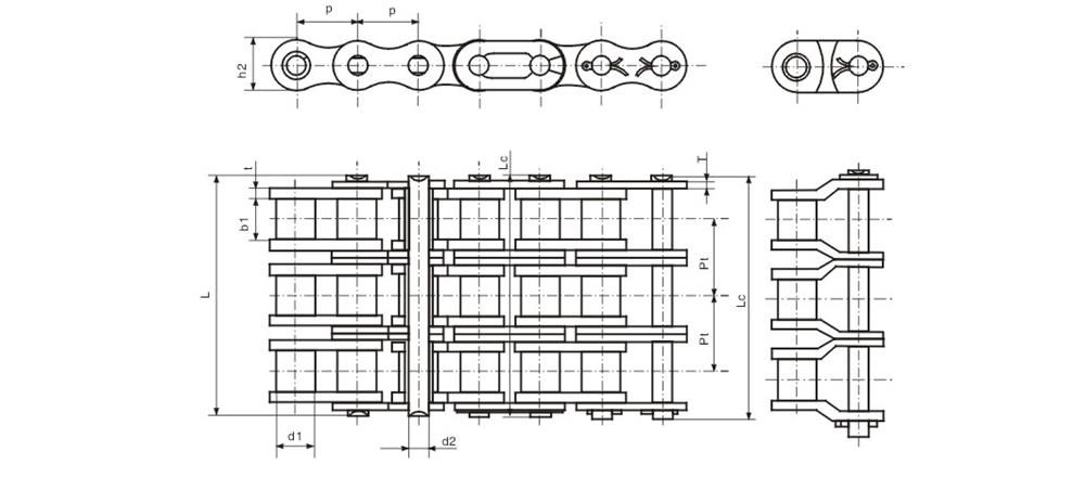 三排不銹鋼滾子鏈 Triplex roller(ss) chains-1.jpg