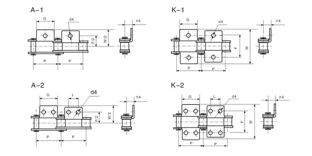 1不銹鋼雙節(jié)距輸送鏈附件 Stainless steel double pitch conveyor chain attachments-1.jpg