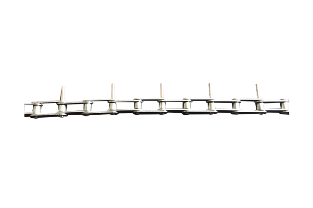 不銹鋼雙節(jié)距輸送鏈加長銷鏈 Stainless steel double pitch conveyor chain with extended pins