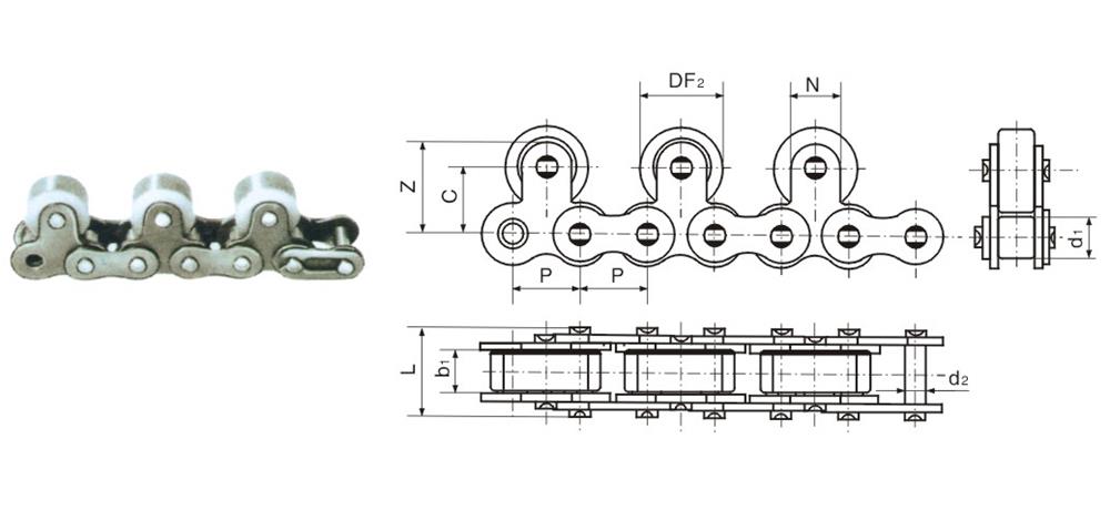 不銹鋼頂滾輪輸送鏈 Stainless steel top roller conveyor chain-2.jpg